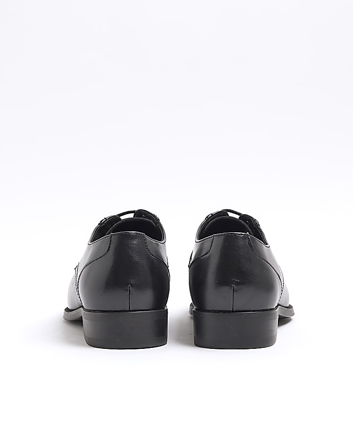 River Island Black Formal Derby Shoes