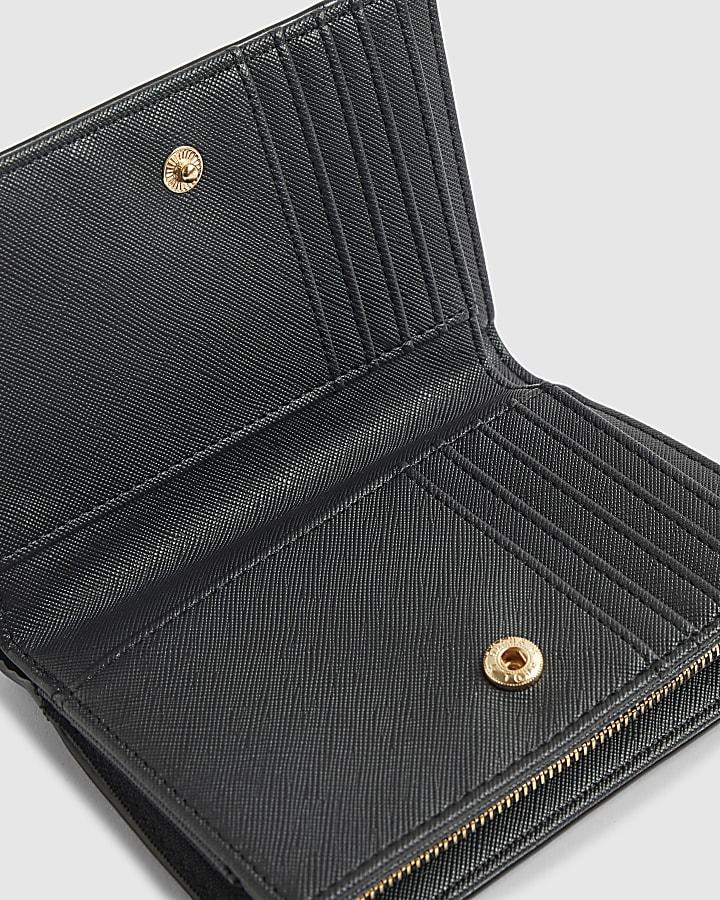river island Black Heart Detail Purse