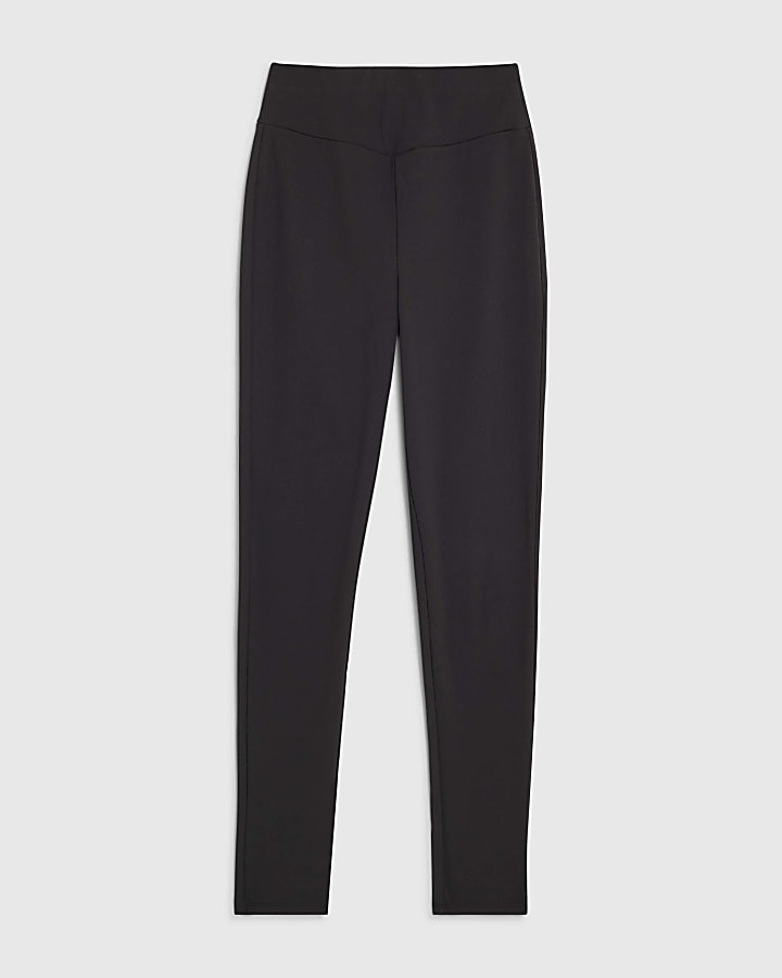 river island Black High Waisted Cosy Leggings