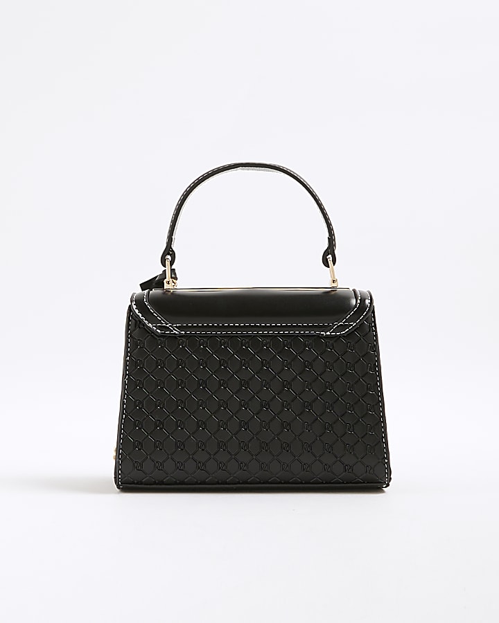 River Island Black Mini Tote Cross Body Bag