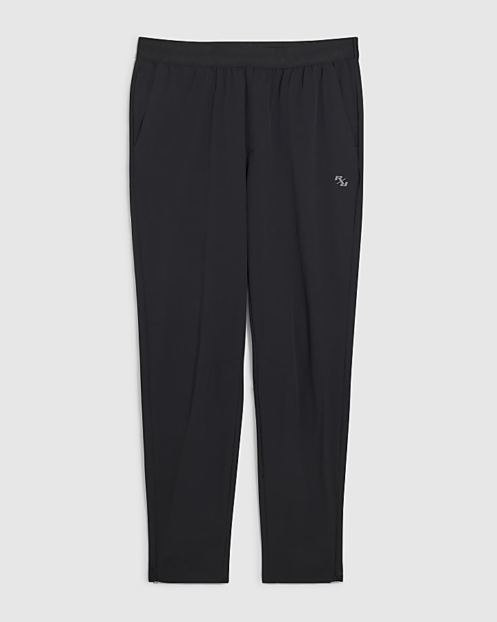 river island Black Skinny Fit Active Trousers