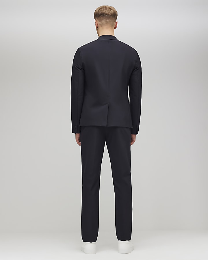 River Island Black Skinny Fit Suit Trousers