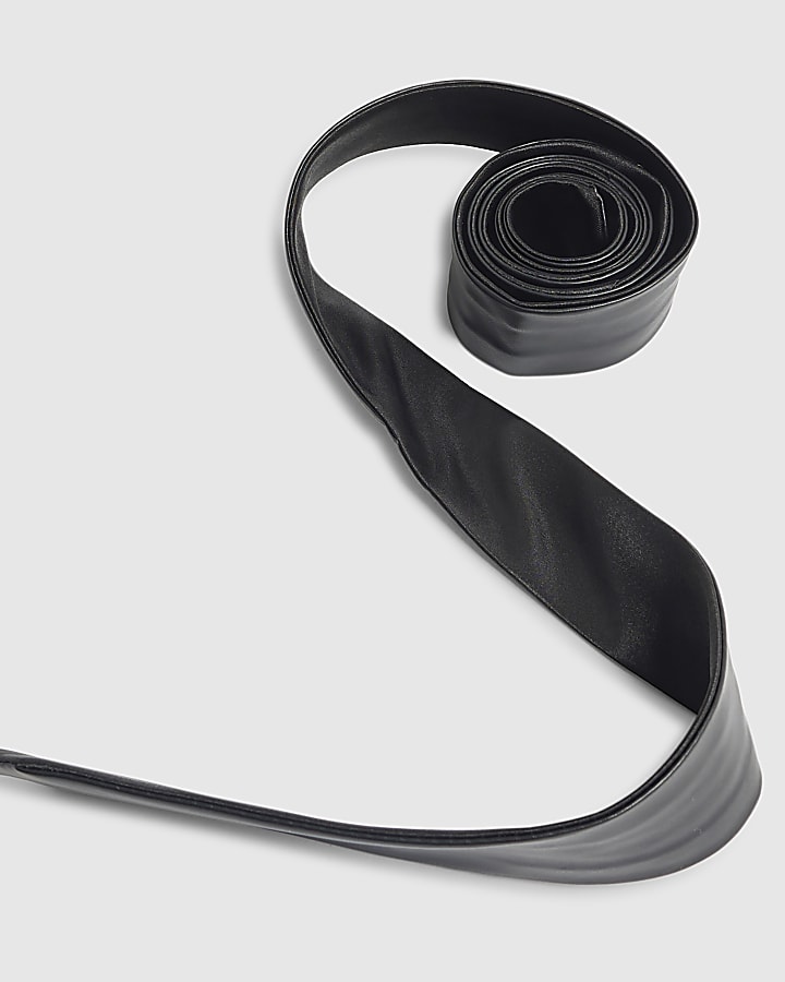 River Island Black Skinny Tie