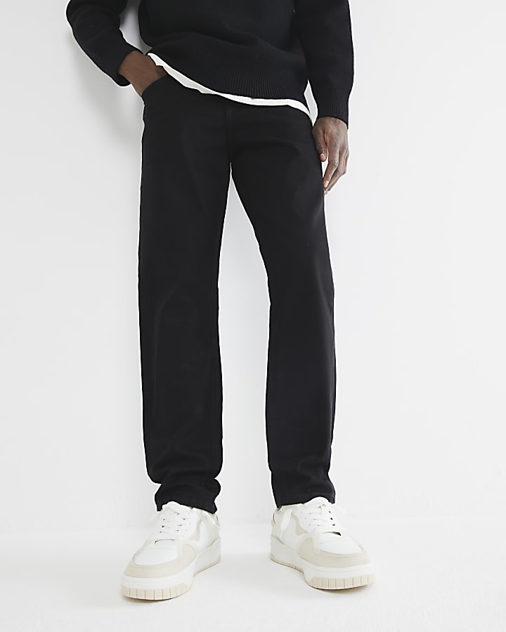 River Island Black Slim Fit Jeans
