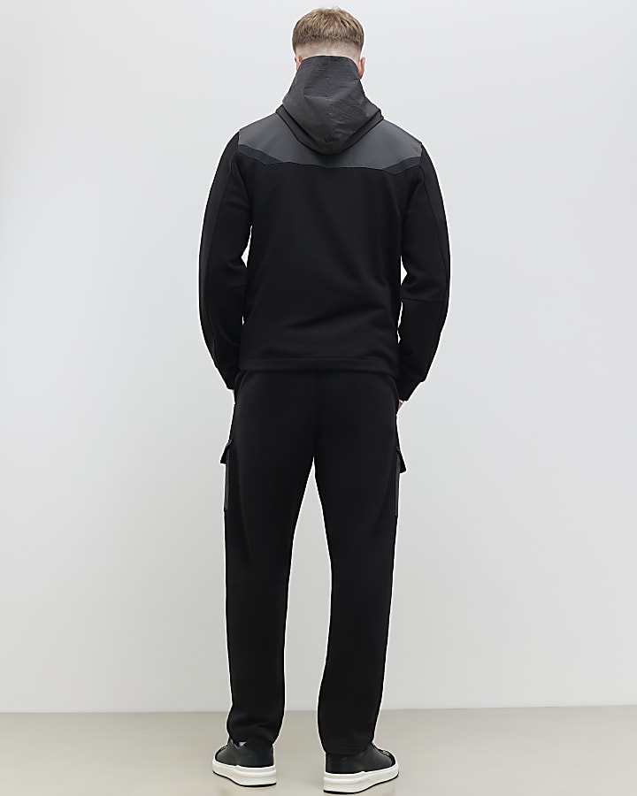 River Island Black Slim Fit Luminus Joggers