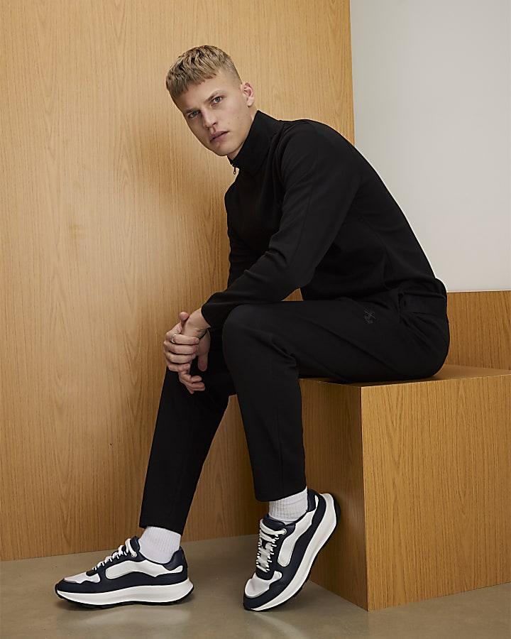 River Island Black Slim Fit RXR Joggers