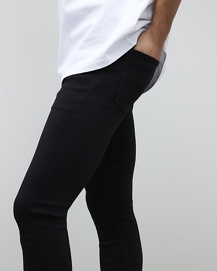 River Island Black Spray On Jeans