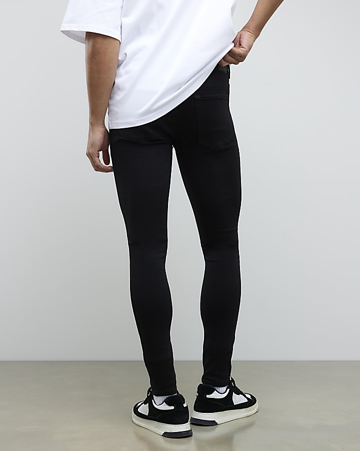 river island Black Spray On Jeans