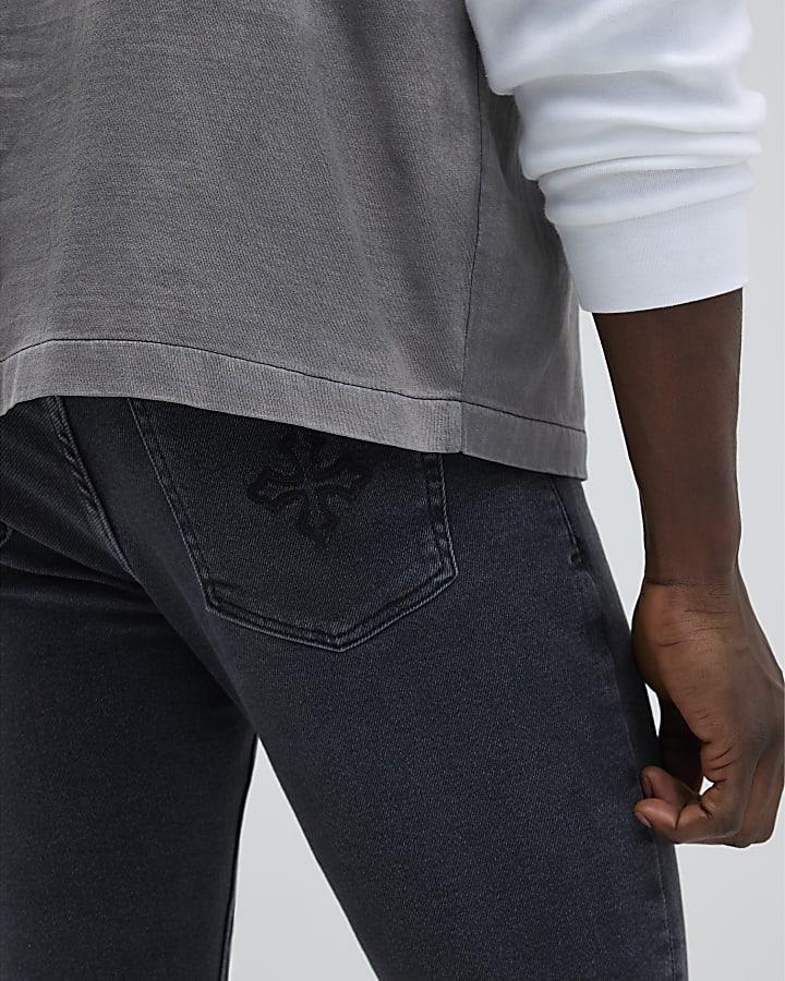 River Island Black Spray On Jeans