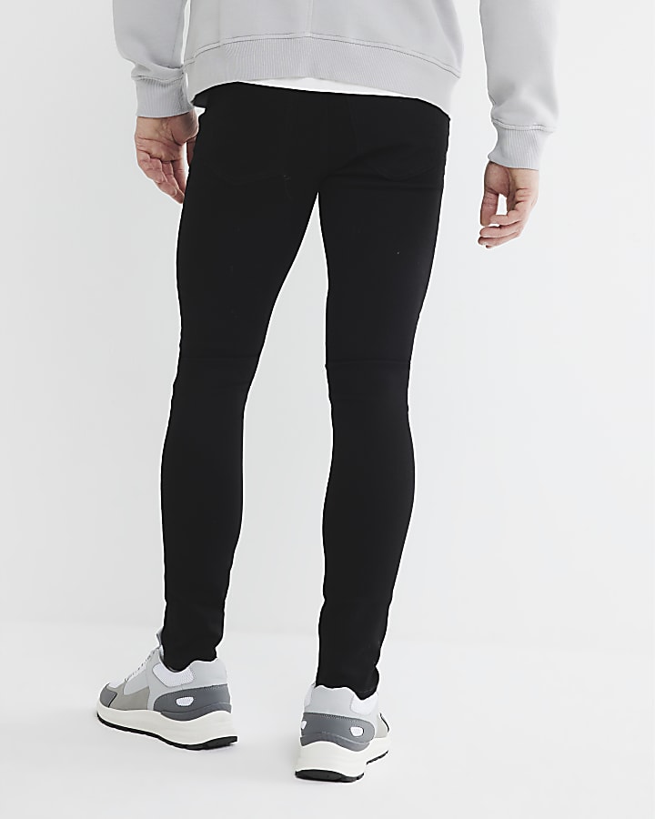 River Island Black Spray On Skinny Jeans
