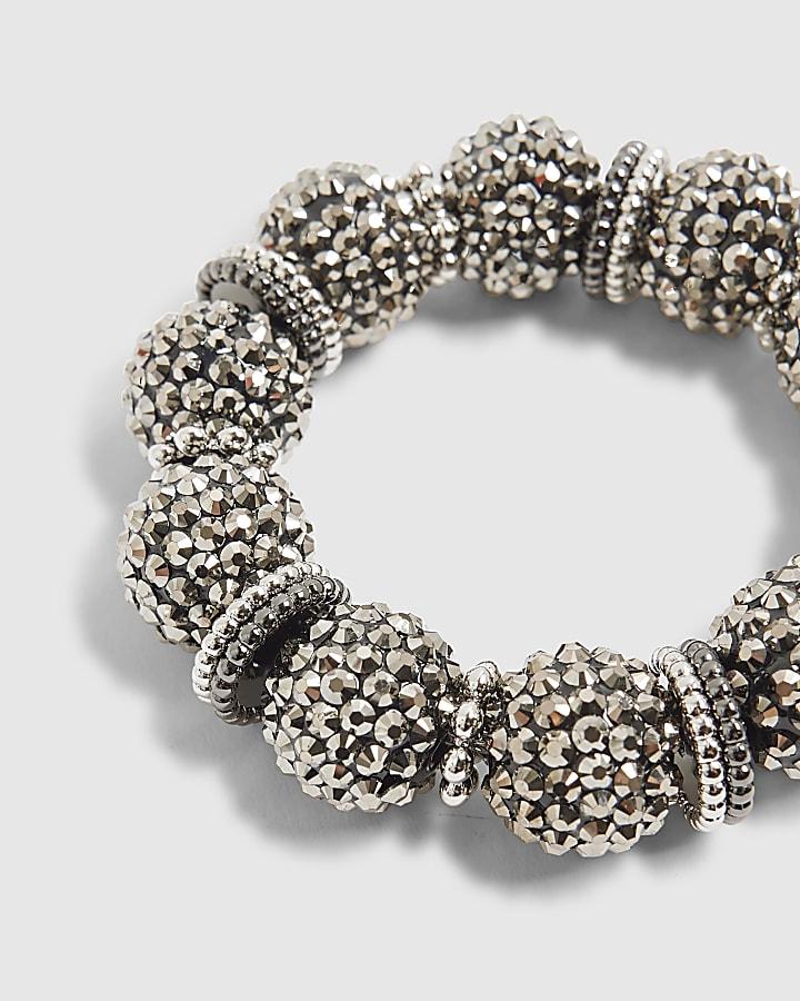 River Island Black Stretch Bracelet