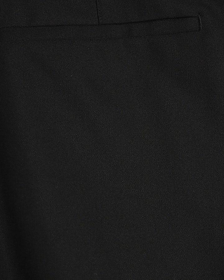 river island Black Stretch Slim Fit Suit Trousers