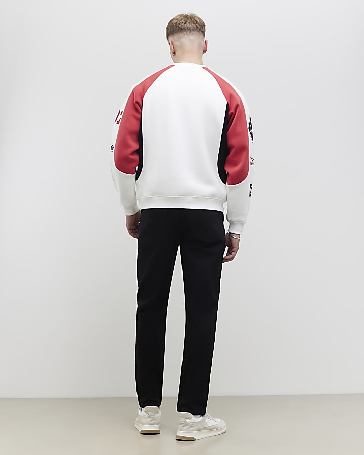 River Island Black Tapered Fit Jeans