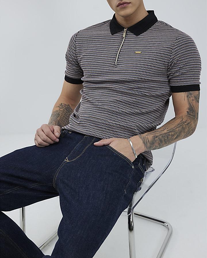 River Island Blue Dark Slim Fit Jeans