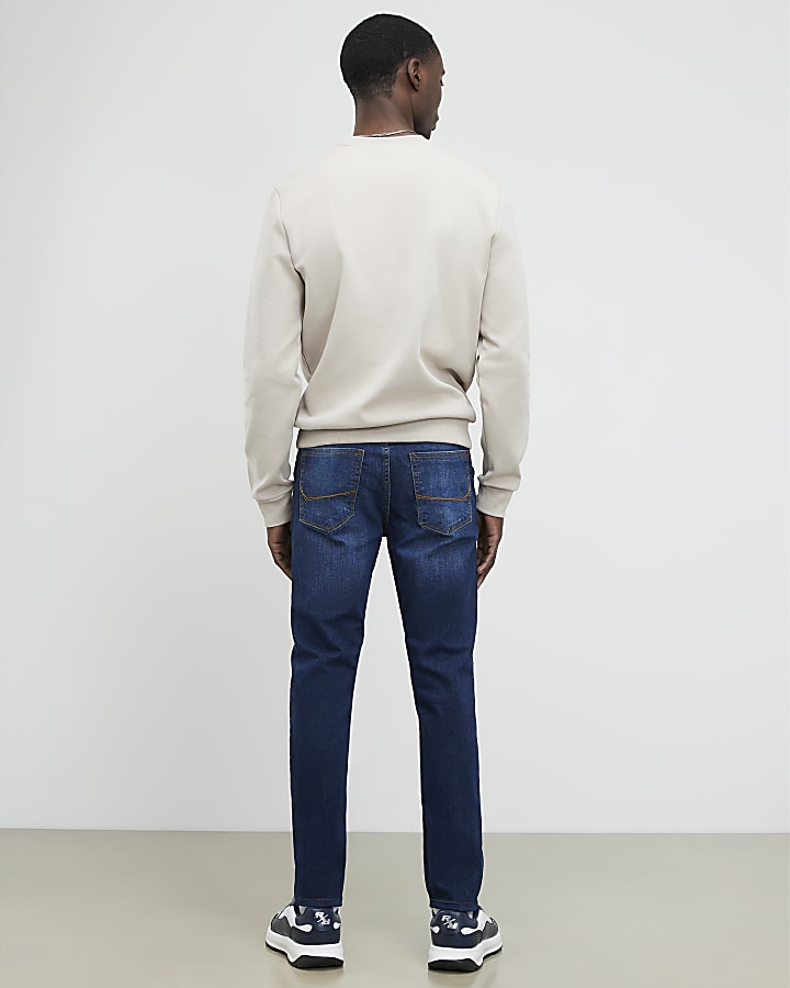 River Island Blue Skinny Fit Jeans