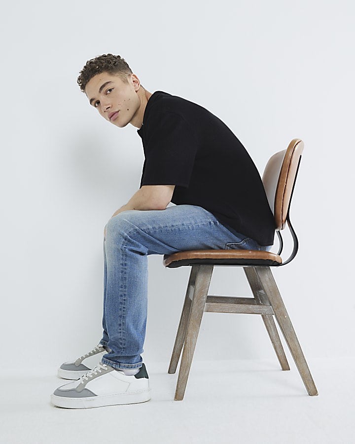 River Island Blue Skinny Fit Jeans