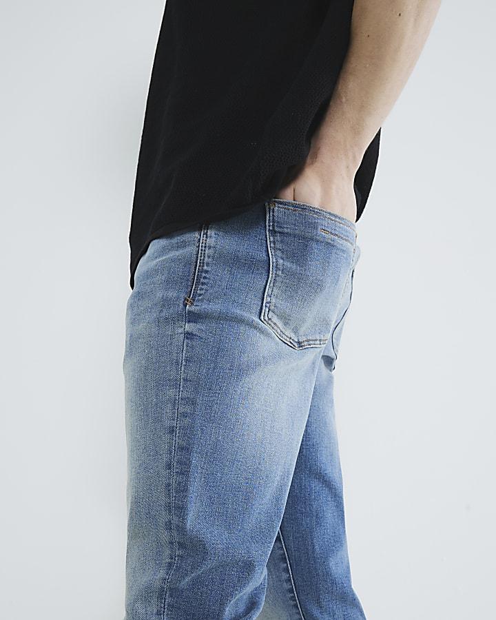 River Island Blue Skinny Fit Jeans
