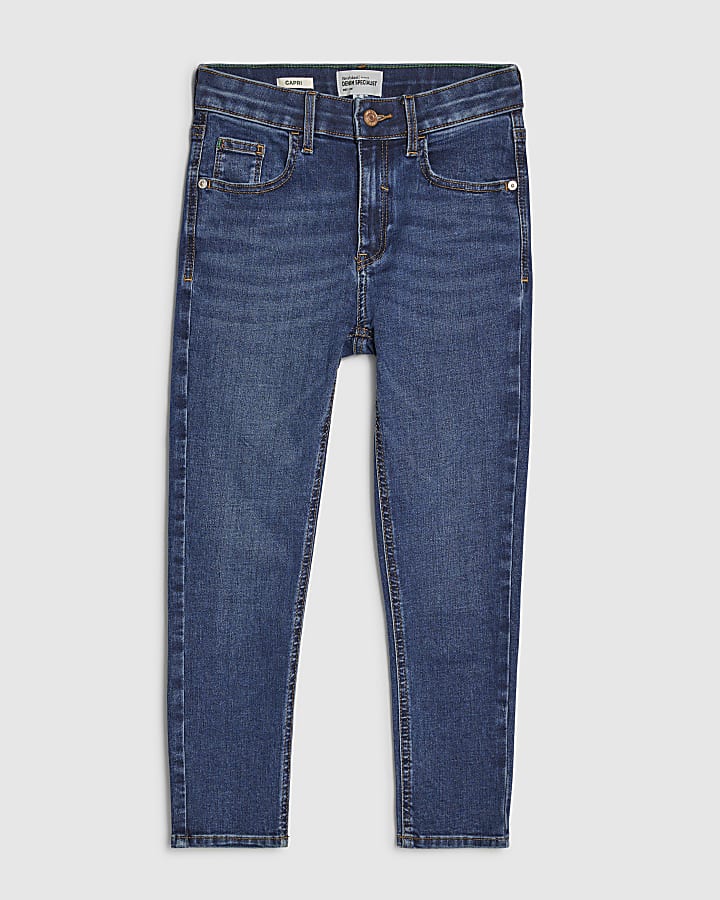 river island Blue Skinny Fit Jeans