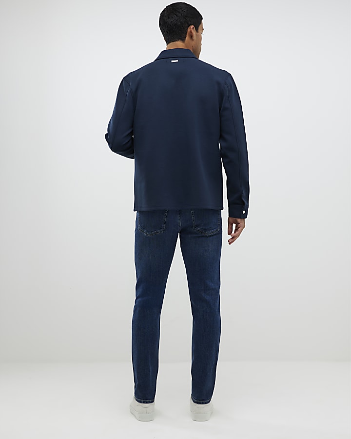 River Island Blue Slim Fit Jeans