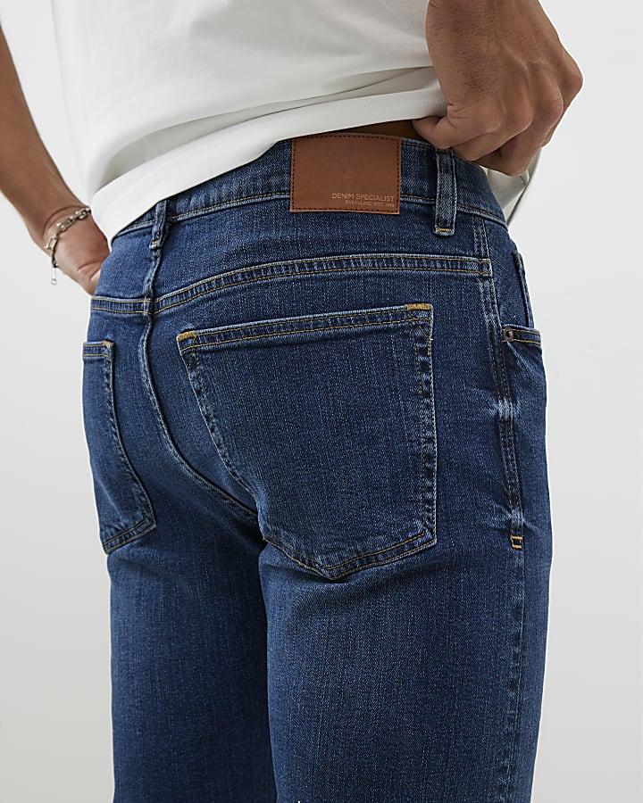 River Island Blue Slim Fit Jeans