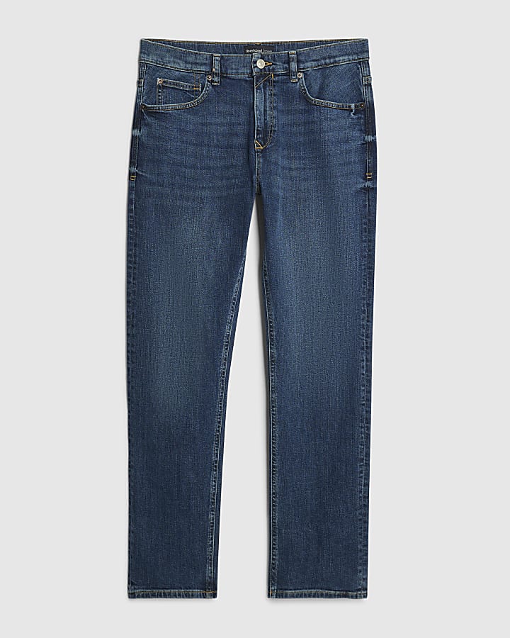 river island Blue Slim Fit Jeans