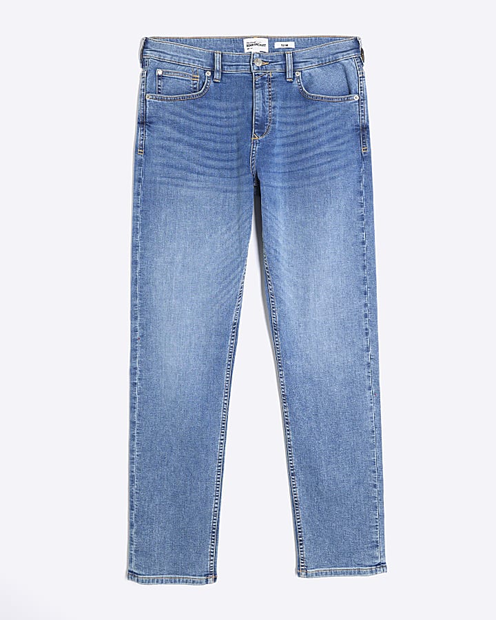 river island Blue Slim Fit Jeans