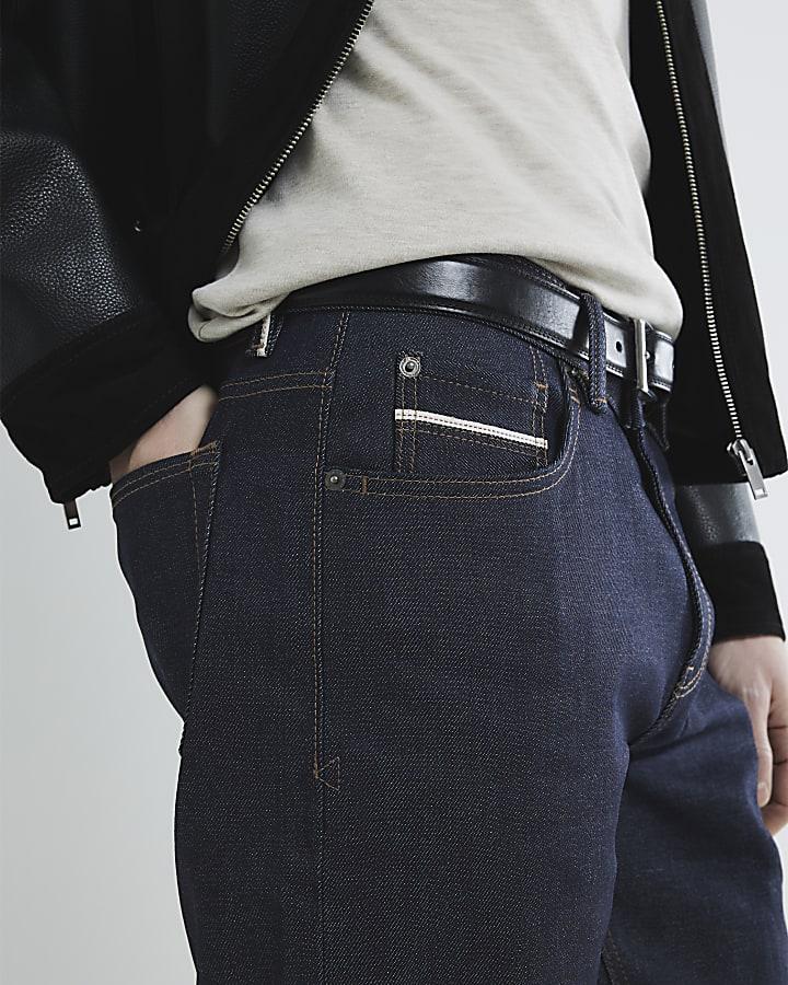 River Island Blue Slim Fit Jeans