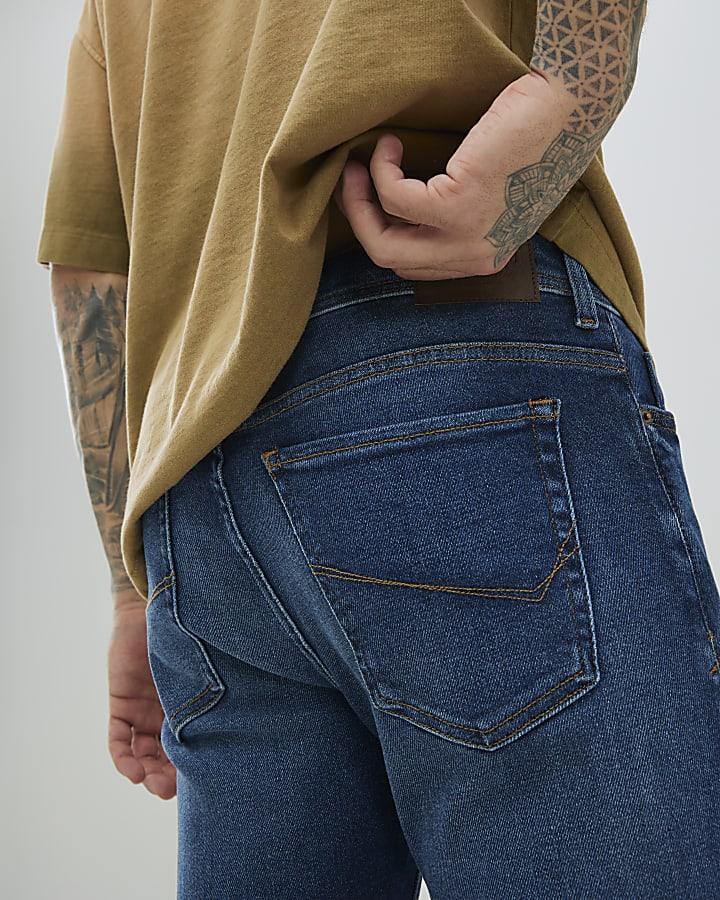 River Island Blue Spray On Jeans