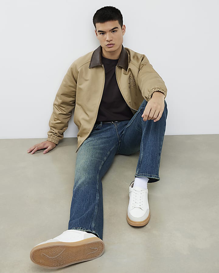 River Island Blue Straight Leg Jeans