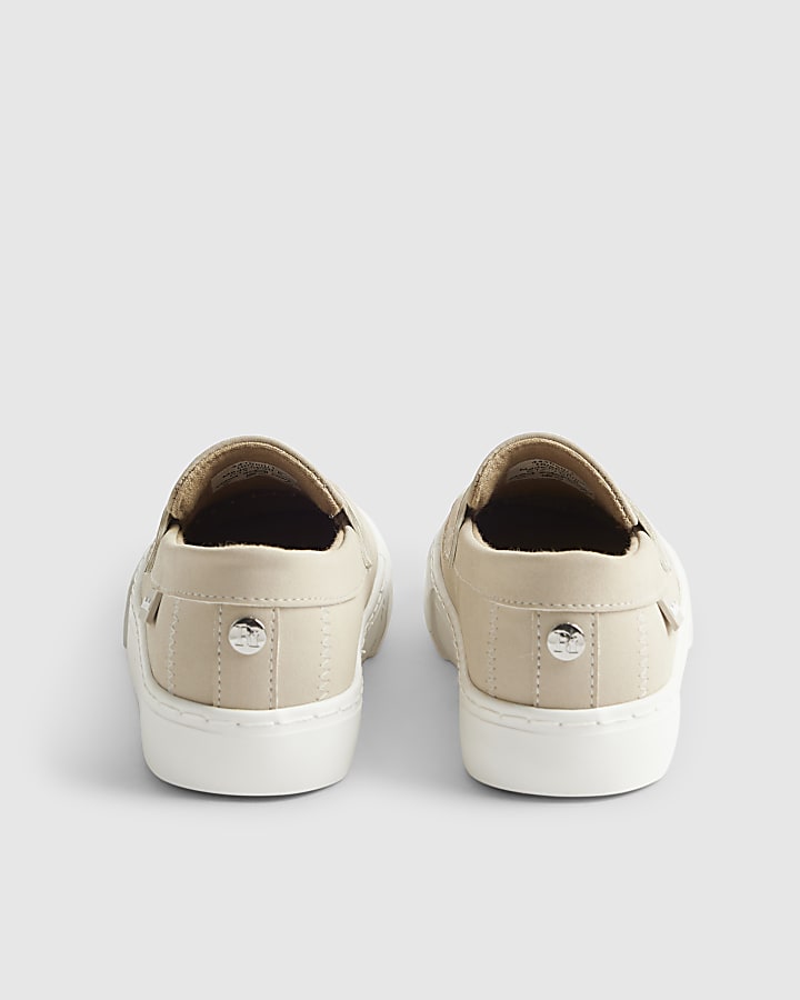 River Island Boys Beige Loafers