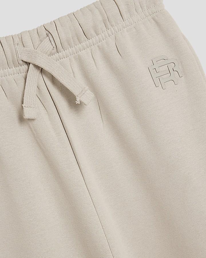 river island Boys Beige RR Hoodie And Joggers Set