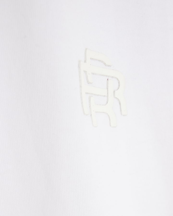 river island Boys Black Pack Of 2 RR T-Shirt