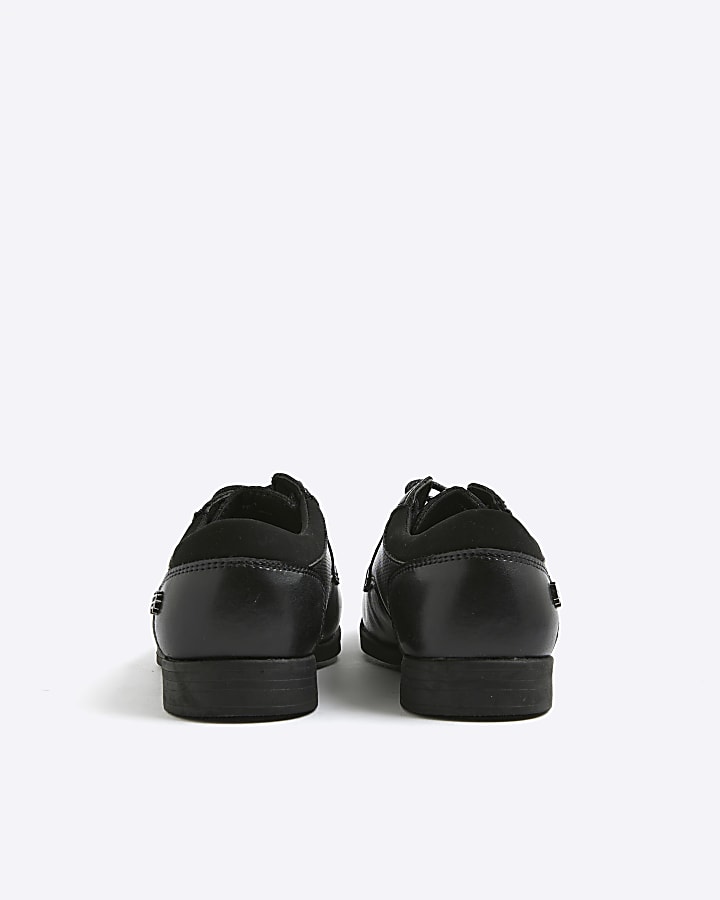 River Island Boys Black Pointed Shoes