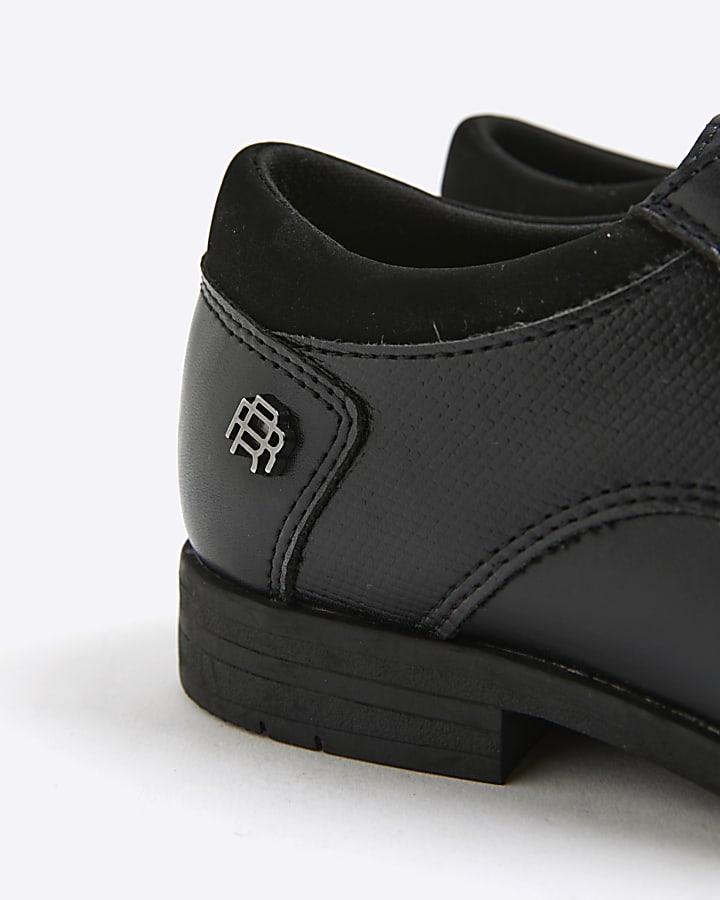 River Island Boys Black Pointed Shoes