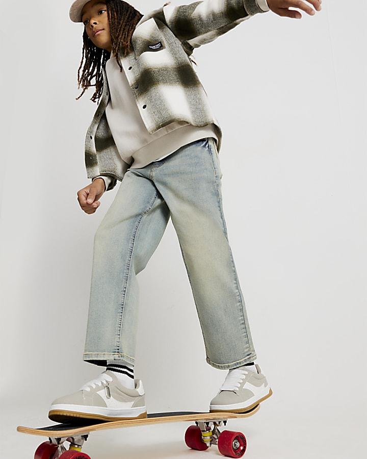 River Island Boys Blue Loose Fit Jeans