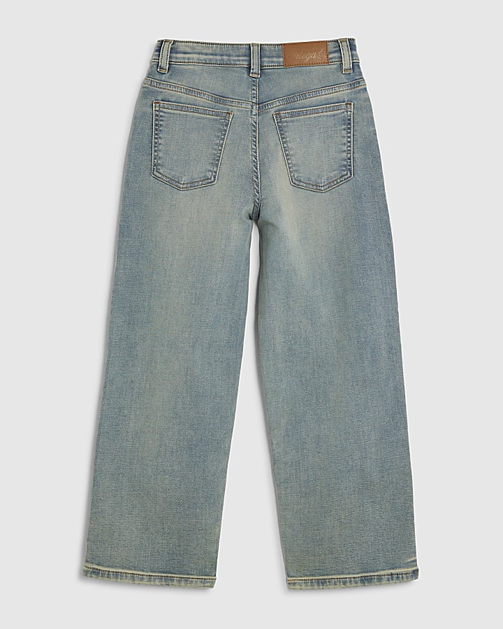 River Island Boys Blue Loose Fit Jeans
