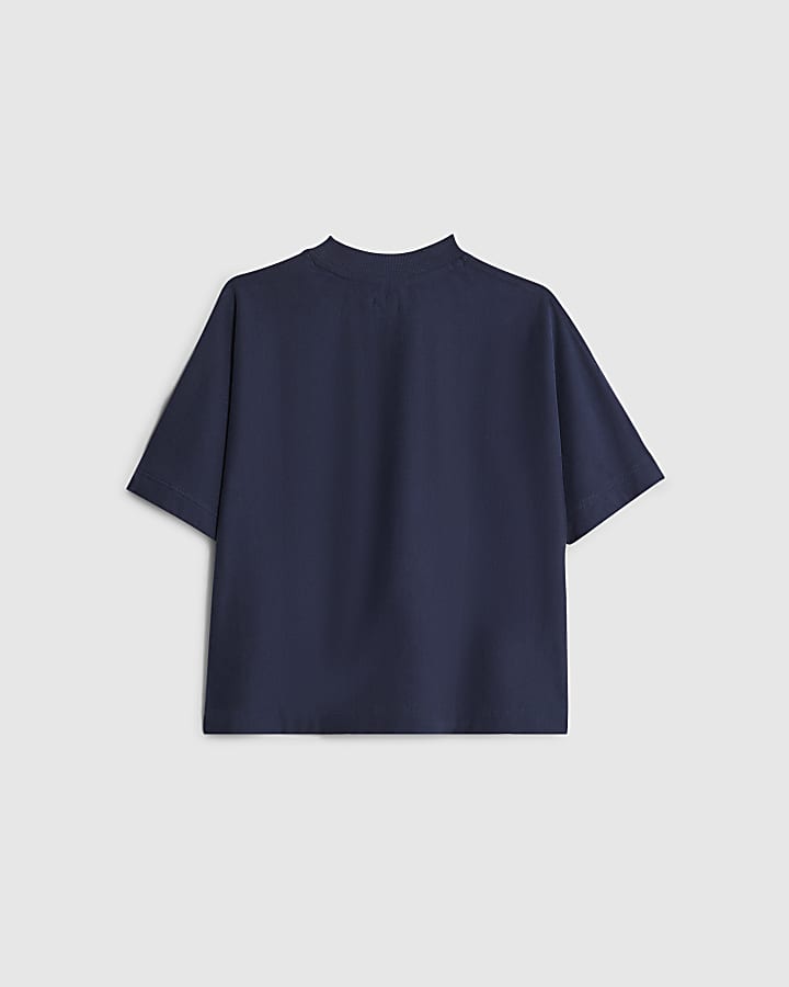 River Island Boys Blue Luminis T-Shirt