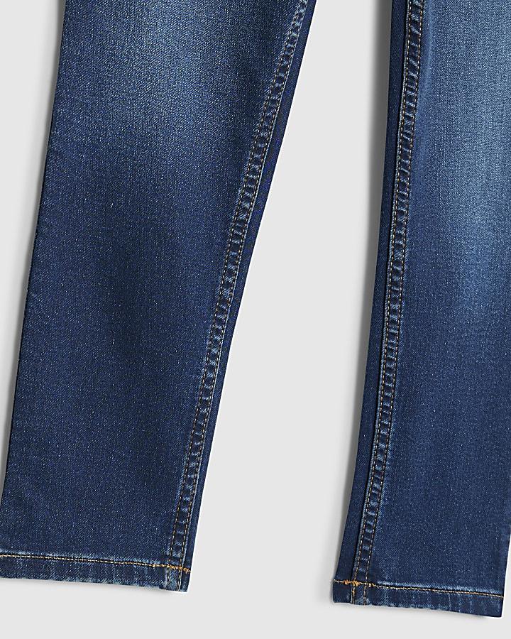 river island Boys Blue Stretch Skinny Jeans