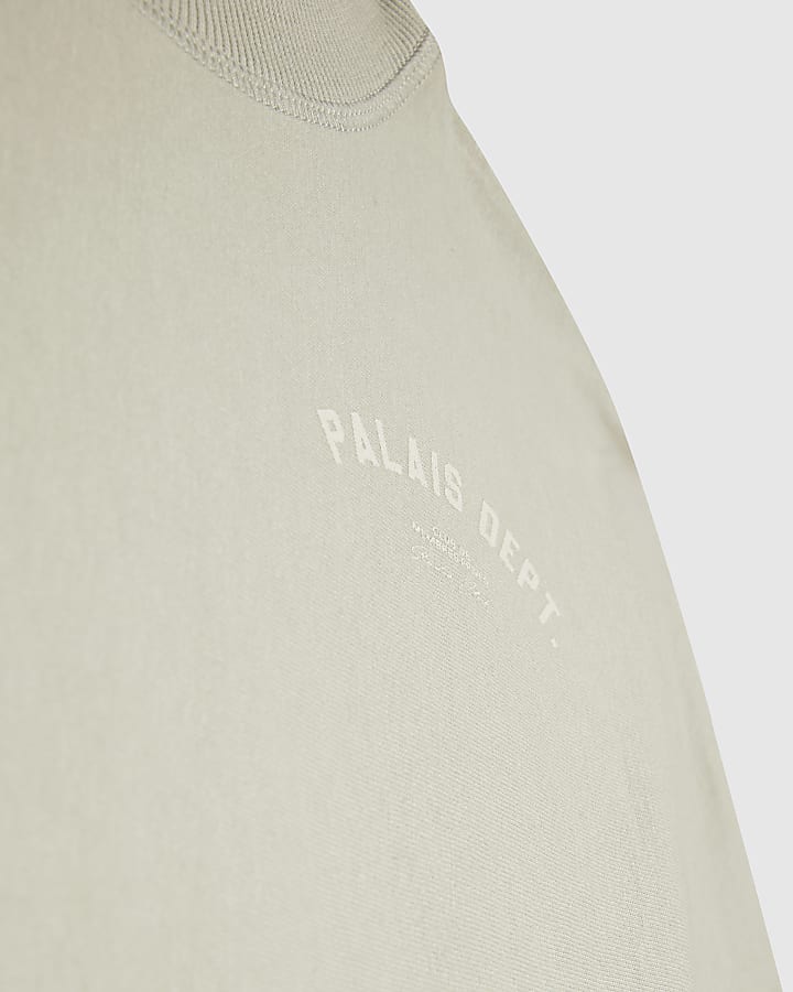 River Island Boys Grey Palais Dept T-Shirt Set