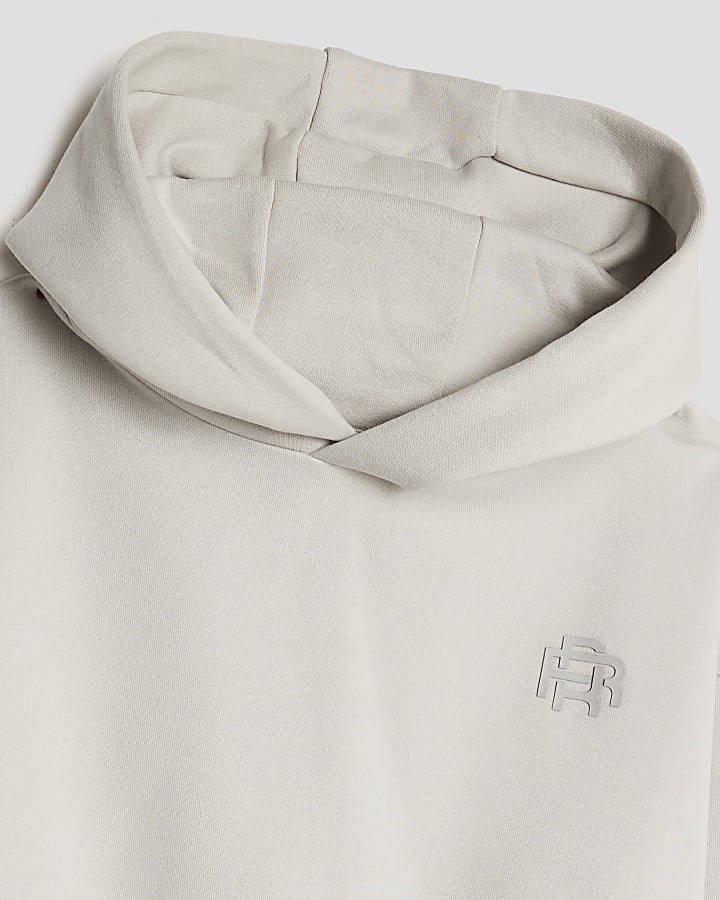 River Island Boys Grey RR Hoodie