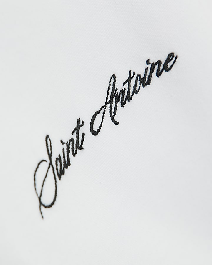 River Island Boys Navy Pinstripe Shirt 3 Piece Set