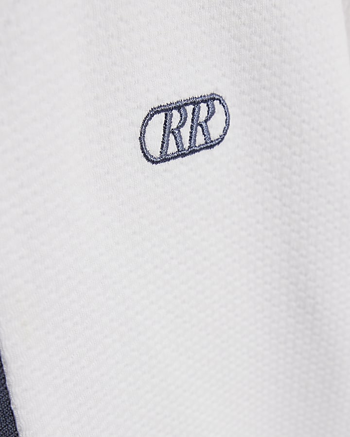 River Island Boys White Pack Of 2 Polo Shirt