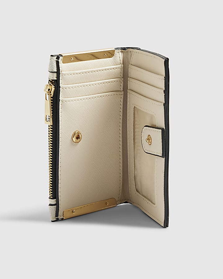 River Island Cream Mini Studded Purse