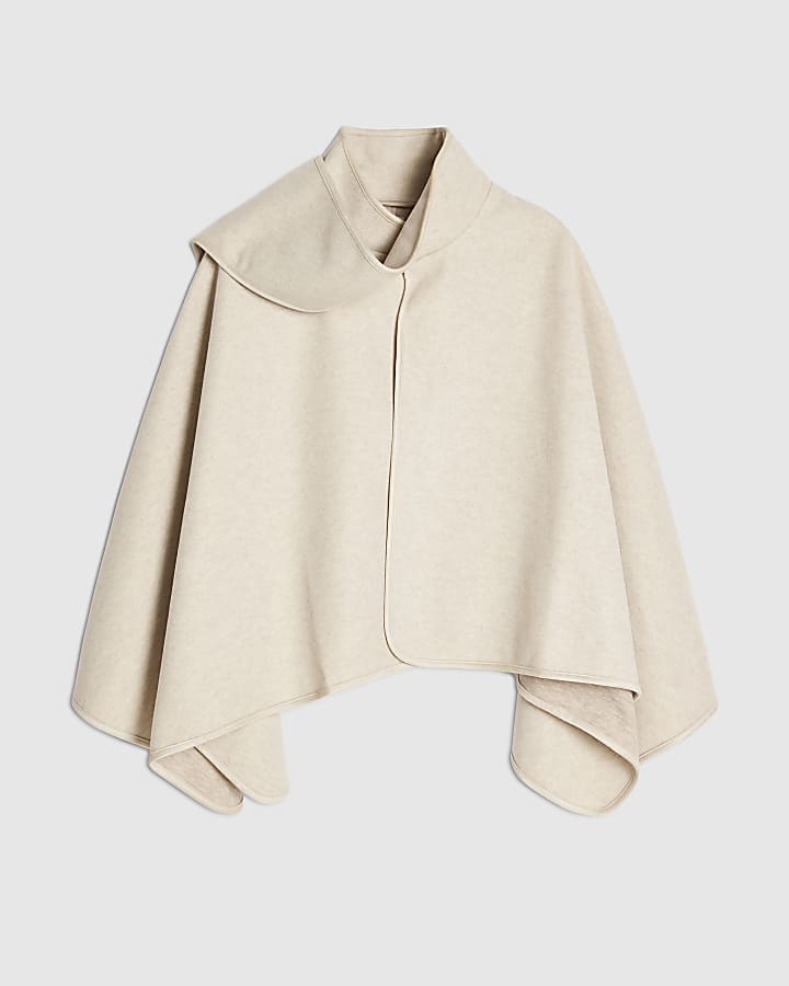 river island Cream Scarf Cape