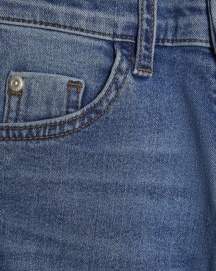 River Island Girls Blue Flared Jeans