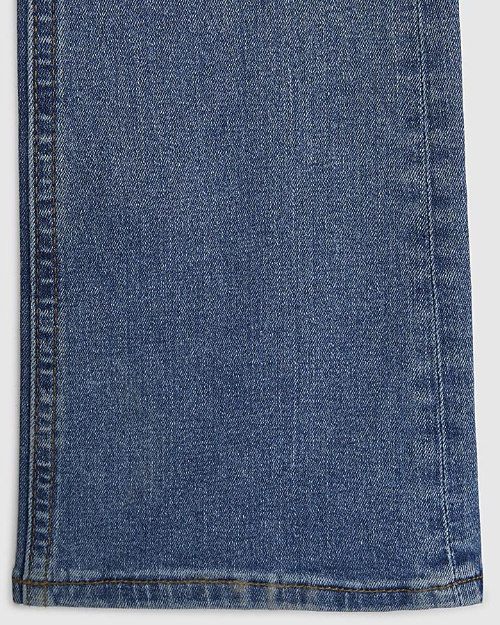 River Island Girls Blue Flared Jeans