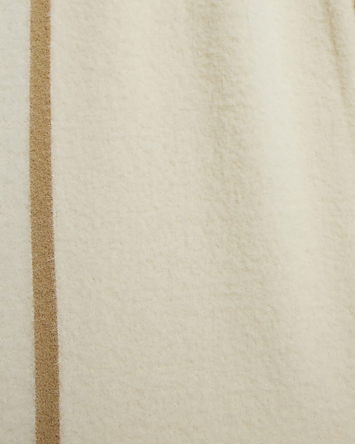 River Island Girls Cream Hybrid Bomber Set