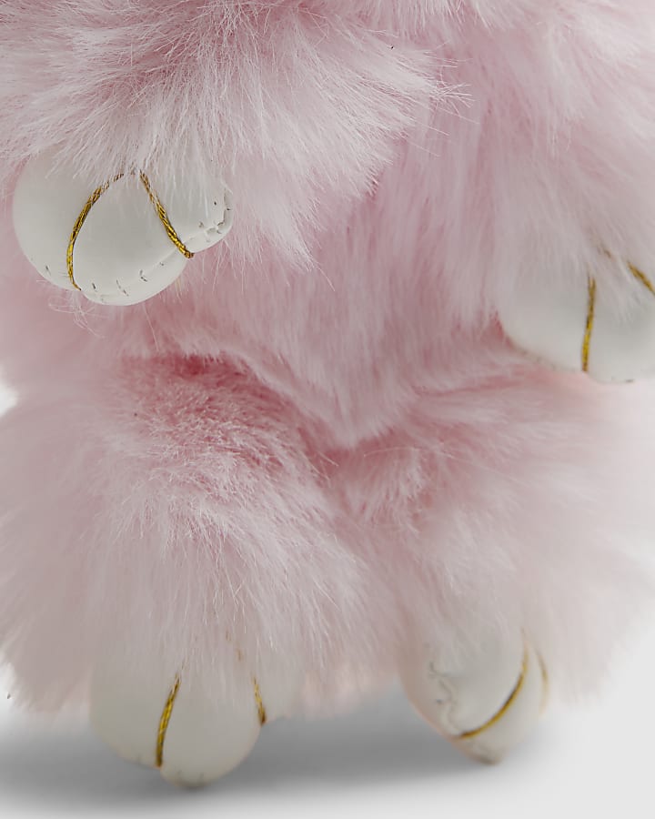 river island Girls Pink Bunny Bag Charm