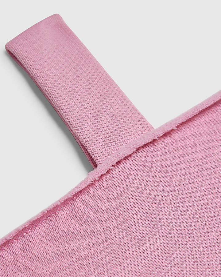 River Island Girls Pink New York Sweatshirt