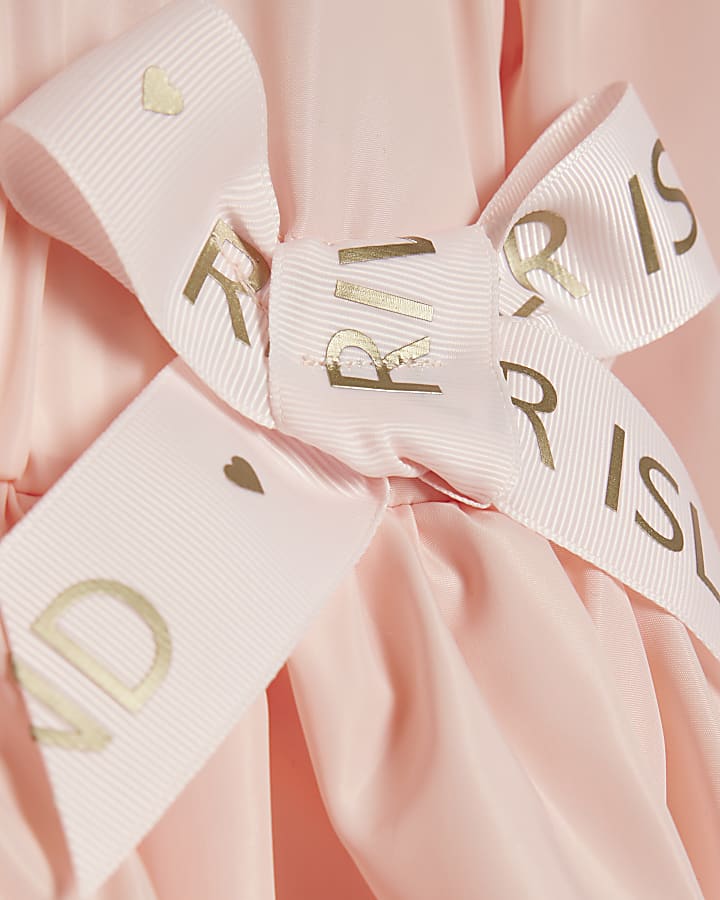 river island Girls Pink Peplum Rain Mac